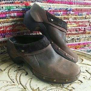Merrell Luxe Wrap Clog in Bitter Chocolate